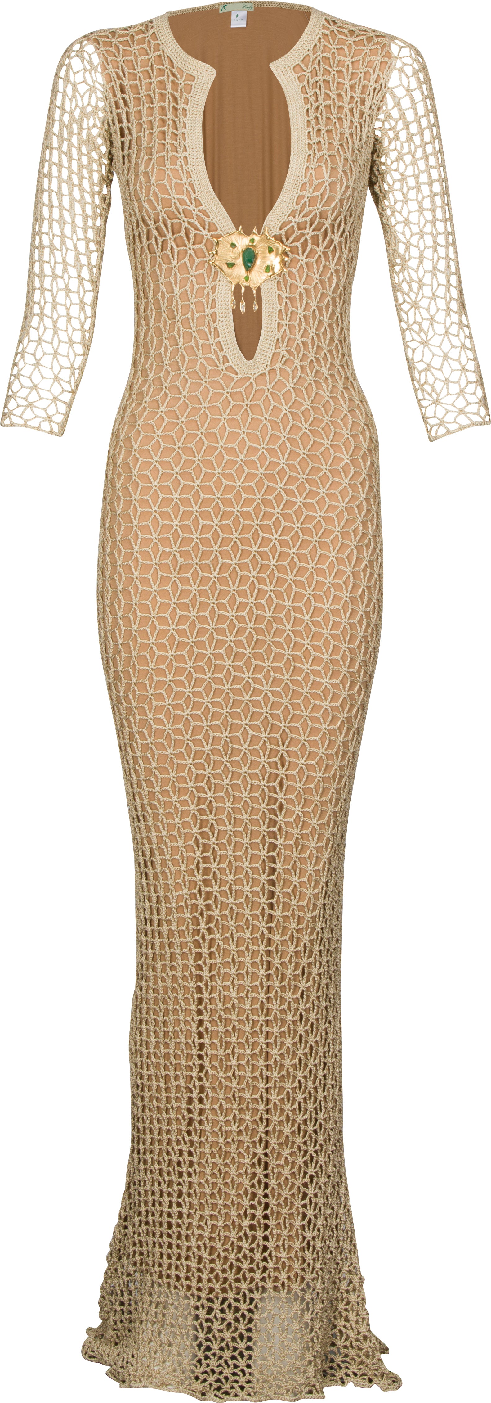The Birkin Dress – Leafy Natural Couture